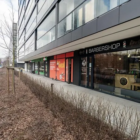 Premium White Marina Chopin Airport Appartement Warschau